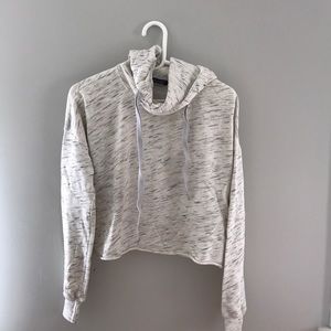 Abercrombie cropped hoodie